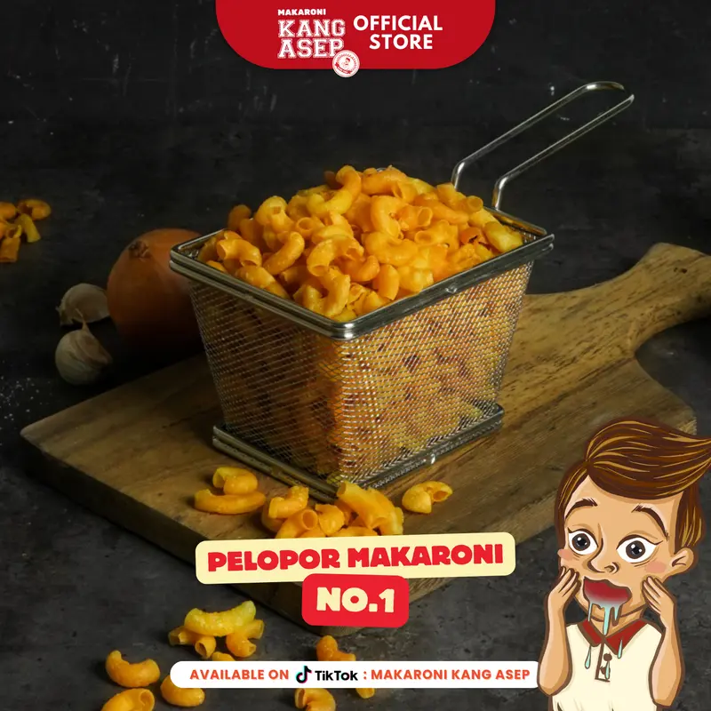 Makaroni Kang Asep Rasa Asin Gurih isi 20 pcs 1