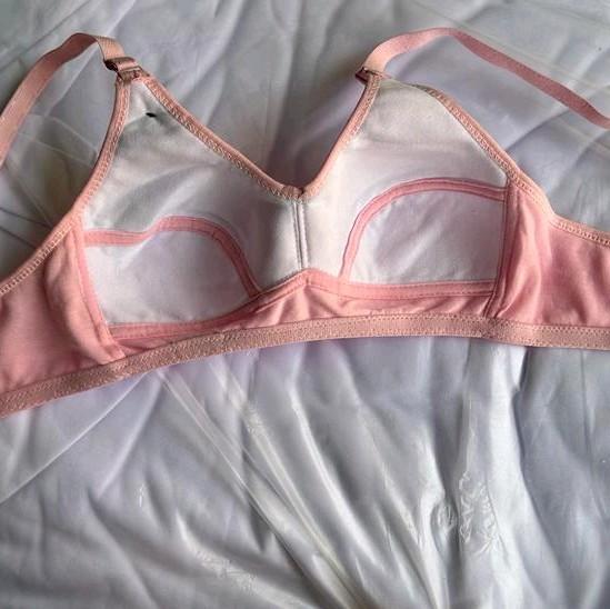 (1 pcs) BH SPORT BRA TANGGUNG PASTEL MOTIF TANPA KAWAT 2