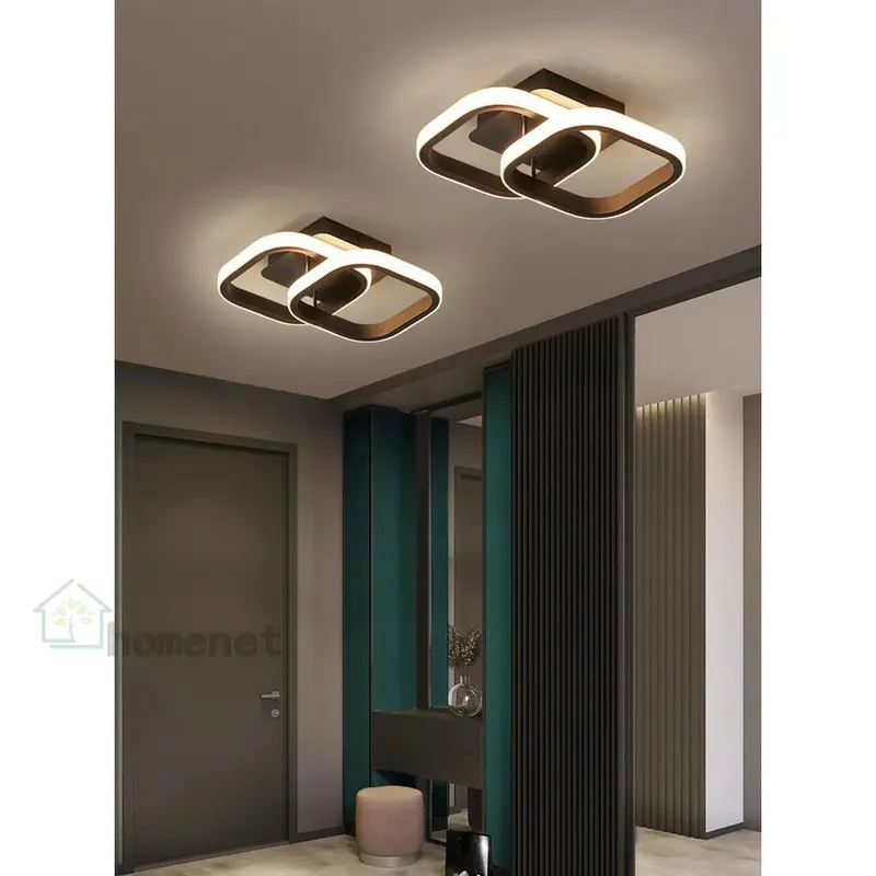 【Ready COD】Lampu Plafon 3 Warna LED Ceiling Lamp Sederhana Modern Lorong Koridor Ruang Tamu Balkon Lampu Gantung 3 Colors Lampu Plafon LED Ceiling Light Lampu Hias Gantung Rumah Ruang Tamu Kamar Minimalis Tempat Lampu Plafon Ceiling Lamp aesthetic Room 8