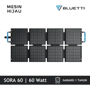 Bluetti SORA 60 Solar Panel Lipat Camping 60 Watt | USB Solar Charger