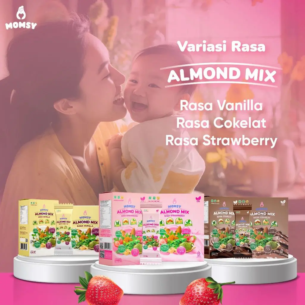 MOMSY ALMOND MIX ISI 20 SACET ASI BOOSTER