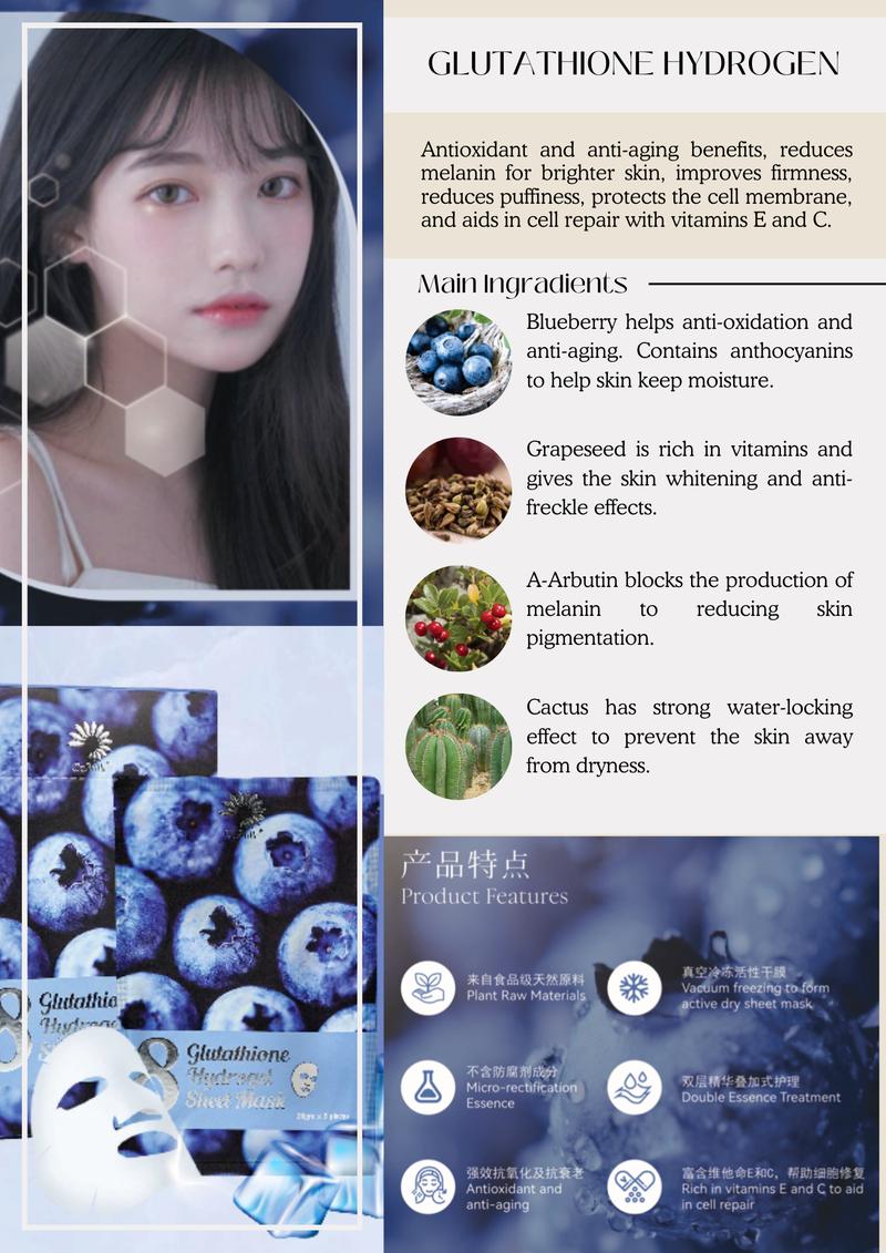 Product Introduction of Premium Facial Mask Anti-Aging Soothing Acne Firming 16