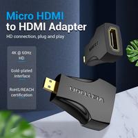Gambar Vention Adapter HDMI Female to Micro HDMI Male AIT AITB0 dari Starcomp Purwokerto Kab. Banyumas 3 Tokopedia