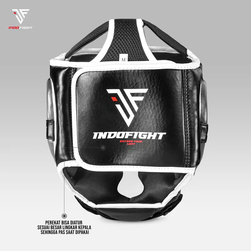 Head Guard Muaythai Indofight Original, Head Guard MMA Indofight Original, Helm Muaythai Indofight , Helm Boxing Indofight  GLH1 4