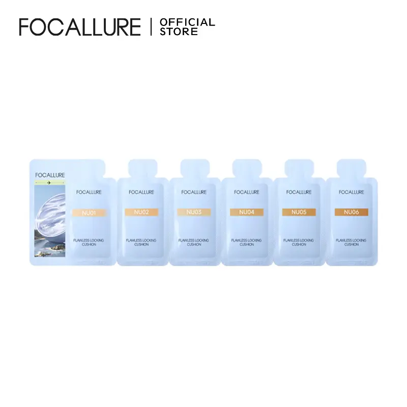 [New Product Trial Special Price]FOCALLURE Unstoppable Blue BB Cushion Travel Sample Foundation