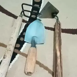 Hemat paket 3pcs berkebun garuk sampah cangkul mini dan sekop taman mini