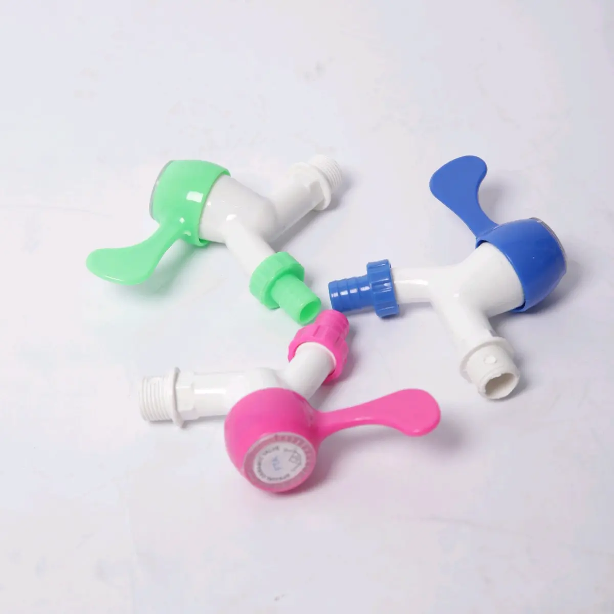 Kran Engkol Taman PVC FTA Plastik 1/2 INC (Dapat Sambungan 3/4 INC) Kamar mandi /dapur/ cuci piring  Keran Biru