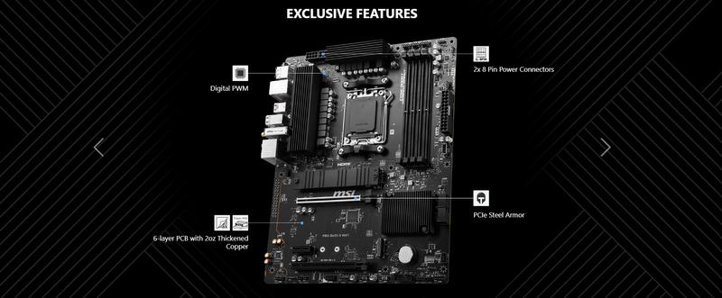 Product Introduction of [NEW ARRIVAL] MSI PRO B650-S WIFI 6E DDR5 AM5 ATX Motherboard 81
