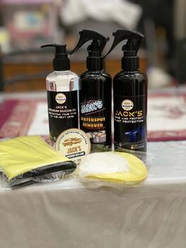 Product Review of JACKS PAKET CLEAN BONUS (KAIN MICROFIBER+SPON+SARUNG TANGAN) BAN CAR KENDARAAN from s**9 1