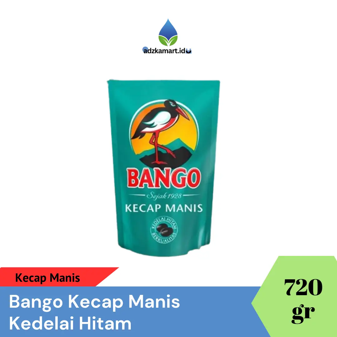 Bango Kecap Manis Kemasan 720g