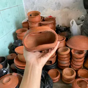 Rumah ikan dari tanah liat aquascape