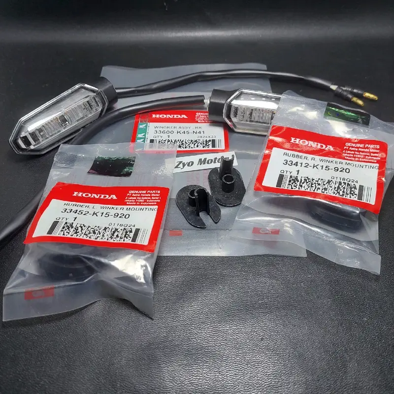 LAMPU SEN CB150R LED CBR150 ORIGINAL 100% ORI HONDA SET ISI 2 1