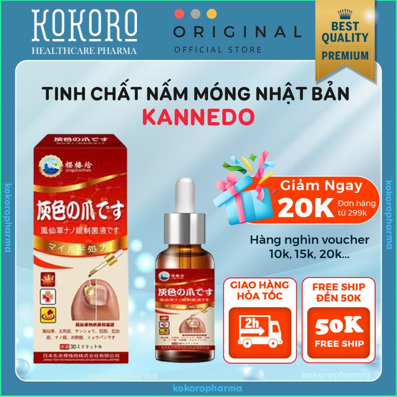 Serum Nấm Móng KANNEDO Nhật Bản 30ml - Tinh Chất KANNEDO Kháng Khuẩn, Phục Hồi Móng Hư, Dưỡng Móng Nhật Bản 0