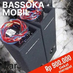 subwoofer BASSOKA MOBIL 12v pelengkap audio bawaan jadi glerr Car