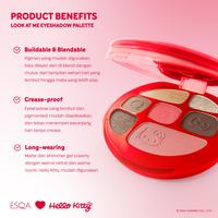 Gambar ESQA x Hello Kitty Look at Me Eyeshadow Palette dari Esqa Cosmetics Kota Tangerang 4 Tokopedia