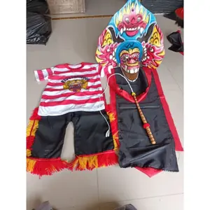 PAKET HEMAT Setelan Reog Ponorogo + Barongan BONUS KEMUL + Pecut Madura