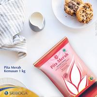 Gambar Tepung Terigu Pita Merah Sriboga 1kg Protein Rendah dari Harum Manis Mart Kota Semarang 2 Tokopedia