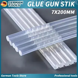 Neso German Tools Isi Ulang Lem Tembak 7x20CM （COD）/ LEM Bakar/ Reffil Lem Tembak / Lem Bakar Kecil / Refill Glue Gun Kecil 7MM Gun Sticks Hot Melt Lilin