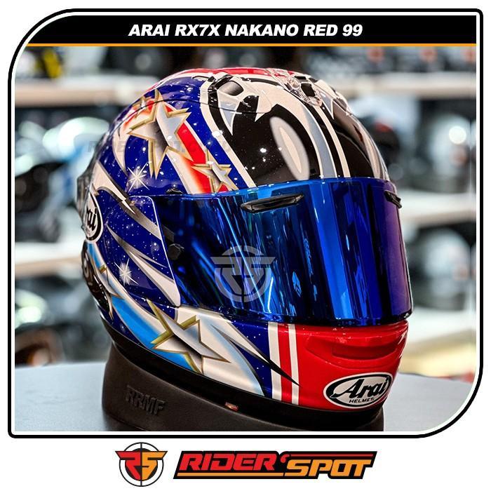 Jual Helm Motor Arai RX7X Nakano Red 99 Helmet Japan Touring
