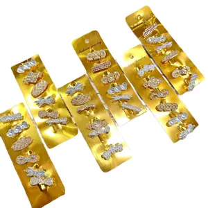 6 PCS BROS DAGU HIJAB UKURAN 2CM WARNA DAN MODEL BERBEDA Peniti