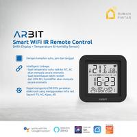 Gambar ARBIT WiFi IR Infrared Remote with Temperature & Humidity Sensor Display Remot Kontrol Tampilan Jam Suhu Kelembaban Pintar Smart Home Tuya Usb dari ARBIT Smart Home Kota Administrasi Jakarta Barat 1 Tokopedia