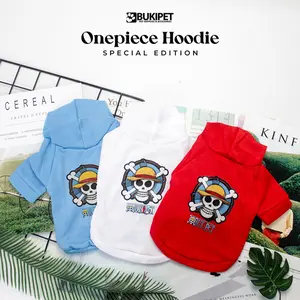 Baju kucing anjing cowok cewek bulu lucu kostum karakter kecil murah-ONEPIECE HOODIE SERIES