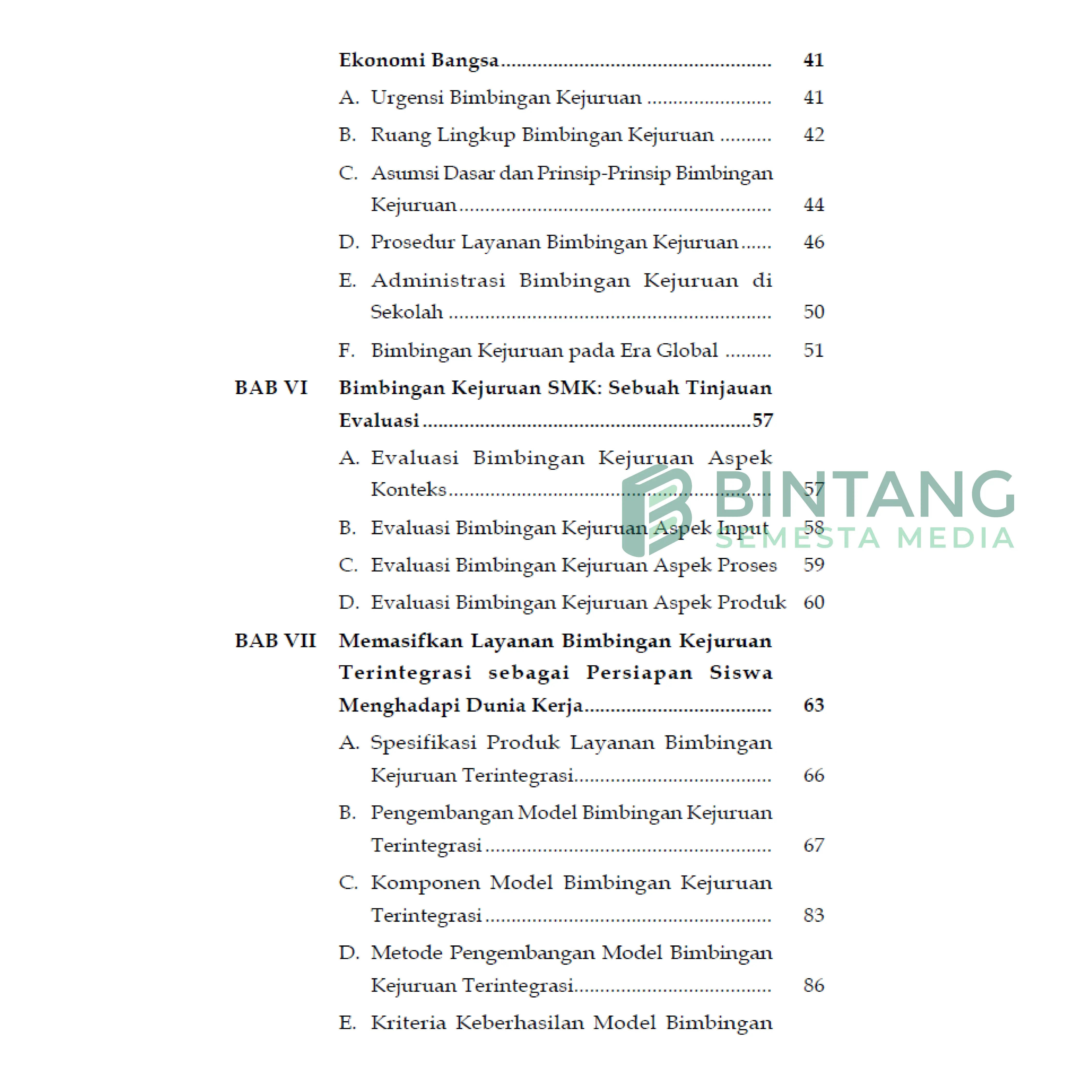 Bimbingan Kejuruan Terintegrasi: Sebuah Alternatif Menyongsong Kesiapan dalam Berkarier - Dr. Drs. Mutaqin, M.Pd., M.T., dkk.