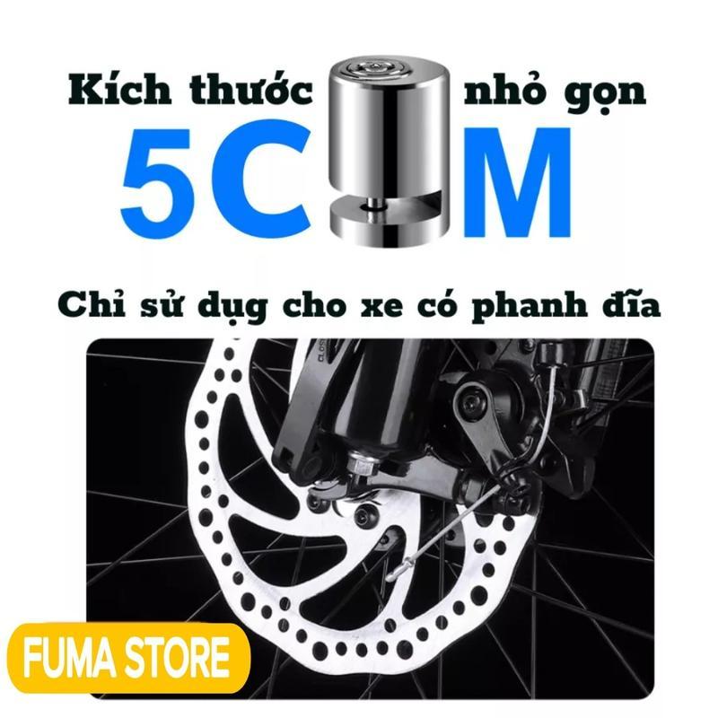 Product Introduction of 【COD/Cửa hàng Việt Nam】Khóa phanh đĩa xe máy chống trộm, nhỏ gọn, tiện lợi, thiết kế tích hợp, phụ kiện và phụ tùng thay thế 12