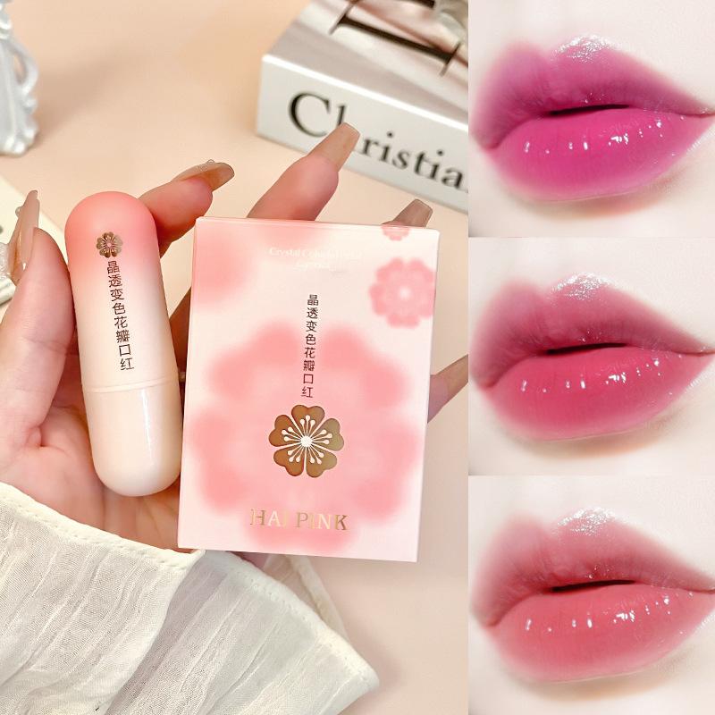 Bộ Son Môi Lì Hoa Khô, Nhiều Màu Sắc, Không Dính, Không Lột, Lâu Trôi, Không Thấm Nước, Chống Mồ Hôi, Nuôi Dưỡng Sâu, Thích Hợp Cho Học Sinh, Trang Điểm Màu, Kháng Khuẩn, Màu Cam, Mềm Mại 0
