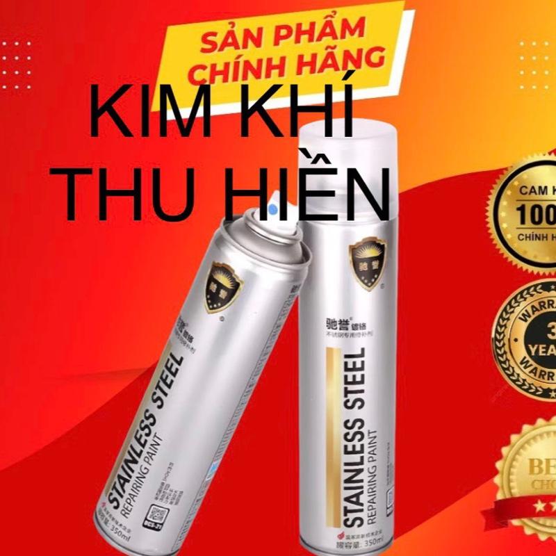Sơn Bạc Mạ Crom Sơn Xịt Mạ Chrome Sáng Bóng 350ml Sơn Mạ Inox Kẽm - Chai Sơn Mạ Siêu Bóng Cao Cấp Chính Hãng