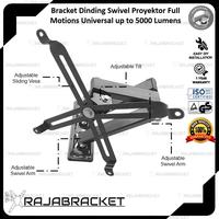 Gambar Breket Braket Bracket Proyektor, Bracket Swivel Proyektor Infocus Dinding Fleksibel dan Universal dari Raja Bracket Indonesia Kota Tangerang Selatan 2 Tokopedia