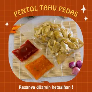 Pentol tahu gurih dan pedas