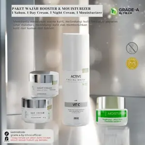 [ P. BOOSTER & MOUISTURIZER ] GRADE A BY TMCO SABUN, DAY CREAM, NIGHT BOOSTER, MOUISTURIZER