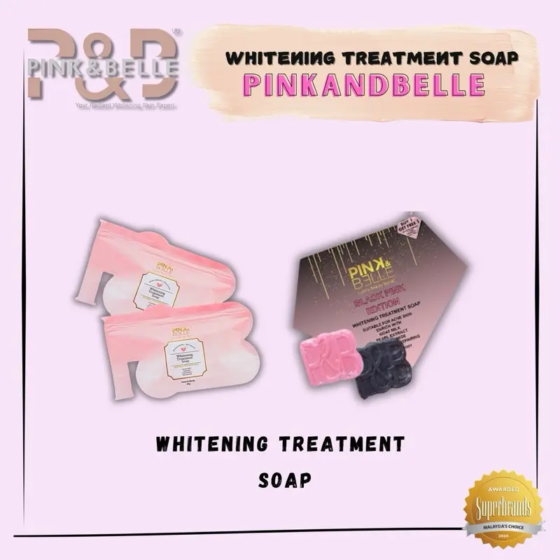 PINKANDBELLE WHITENING SOAP