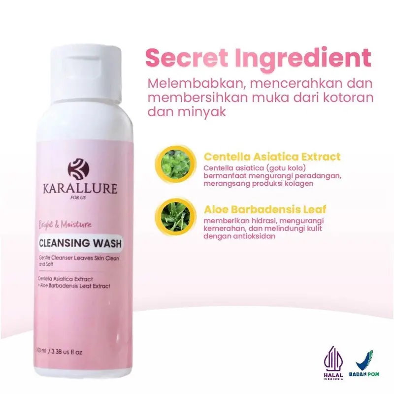 Karallure cleanaing wash whitening 1
