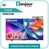 Gambar QLED TV Hisense 43 Inch 43Q6Q Quantum Dot Hisense Google TV 43 Q6Q Refresh Rate 60Hz dari Bonjour Electronic Official Kota Depok 1 Tokopedia