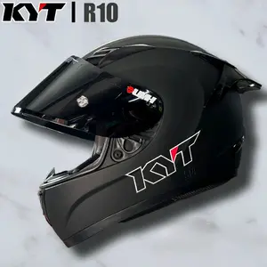 KYT R10 BLACK DOFF PAKET GANTENG all varian warna DOT