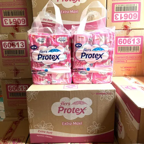 12 PAK Hers Protek Pink non wing Isi 8 (DAPAT 2 TAS) ( Jawa Timur )