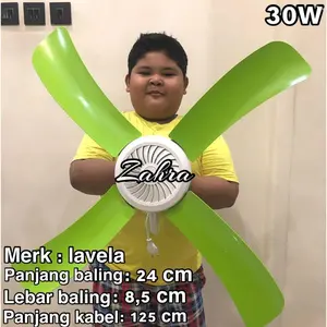 KIPAS ANGIN KIPAS GANTUNG JUMBO LAVELA 15 WATT 20 WATT 30 WATT