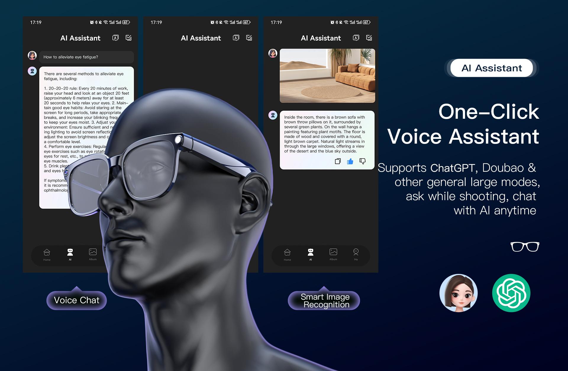 PEJE Smart Glasses 800W Camera AI Translate | OutdoorSmart Sport | Remote Photo & HD Video | Bluetooth 5.4 Music | Hands-Free Calling | IP65 Waterproof Kacamata Pintar Outdoor