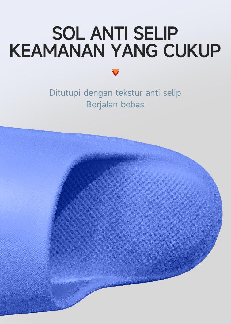 agespire Slippers Flow Sandal Anti-selipNyaman Anti Bau Bagian Bawah LembutDalam Sendal Diluar Ruangan Pria & WanitaPasangan Rumah Serbaguna BeranekaWarna Kualitas Musim Panas Gaya PanasShoes Size 35-45 Unisex