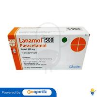 Gambar LANAMOL 500 MG BOX 100 KAPLET dari Apotek Sesama Pasar Kemis by GoApotik Kab. Tangerang 2 Tokopedia