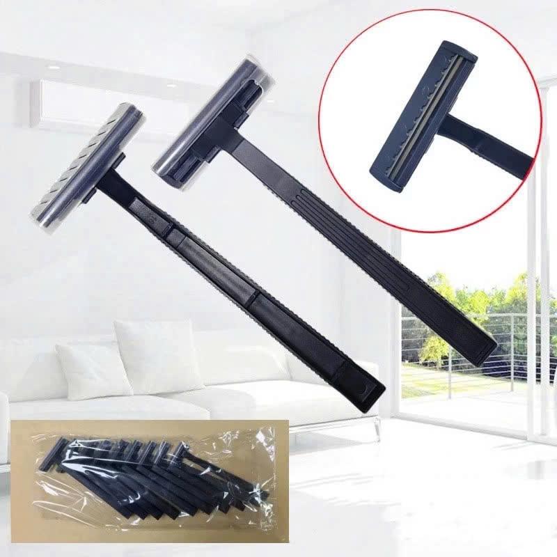 (Hàng sẵn kho)COMBO 50 Dao Cạo Cán Ngắn 2 Lưỡi , Dùng 1 lần , Chuyên Dùng Cho Khách Sạn 2