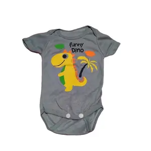 romper rib sablon untuk bayi newborn sampai 1 bulan