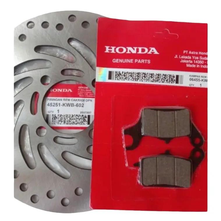 PAKET PIRINGAN CAKRAM DEPAN+DISPAD HONDA REVO ABSOLUT/BLADE NEW/SUPRA X 125 - KWB 0