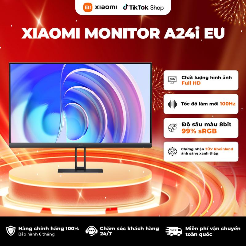 Màn Hình Máy Tính PC Xiaomi Monitor A24i 23.8" Tấm Nền LCD IPS-Tần Số Quét 100Hz - Bảo Hành 36 Tháng 