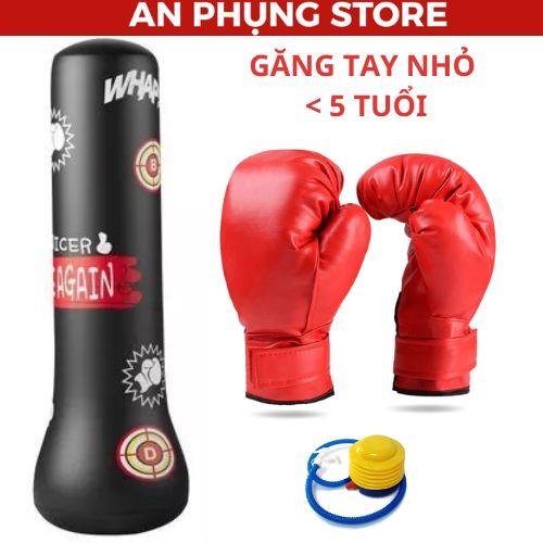TRỤ BOXING BƠM HOI CHO BÉ NHỎ - ĐỔ CÁT NƯỚC DƯỚI ĐÁY TRỤ
