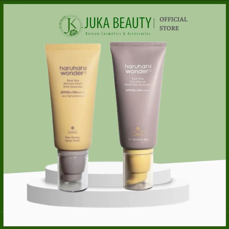 Kem chống nắng Haruharu Wonder Black Rice Pure Relief Daily Sunscreen SPF50+ PA++++ 50ml