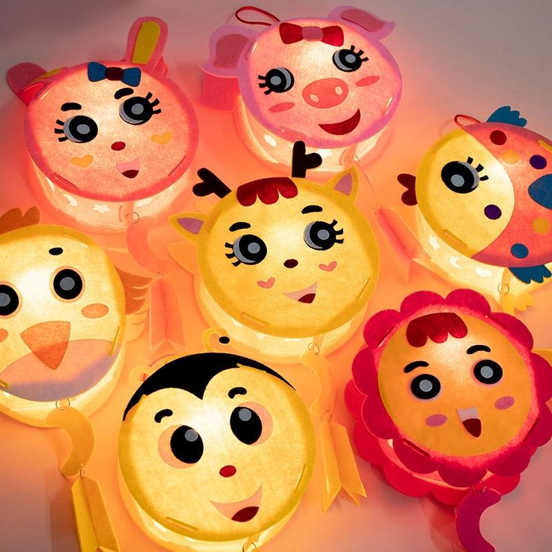 Product Introduction of Mid Autumn Festival-DIY Animal LED Lantern 9