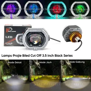 Projie Biled Cut Off 3,5 inc Black Series High Low 5 Kabel Terbaru jamin terang